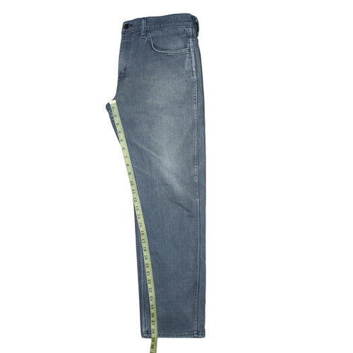 Levi's Men Blue 513 Slim Straight Jeans 34x30 Denim