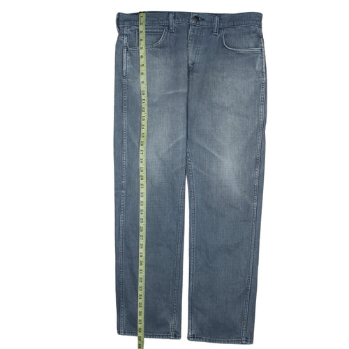 Levi's Men Blue 513 Slim Straight Jeans 34x30 Denim