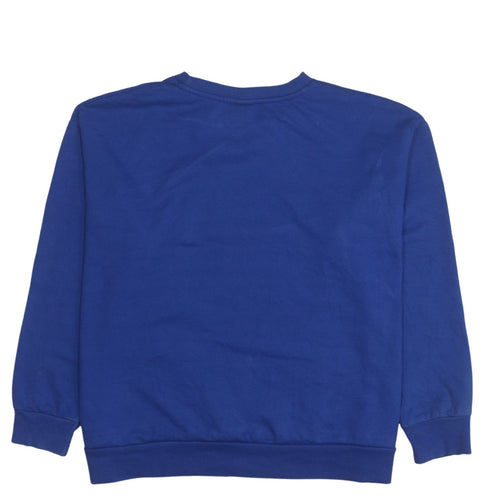 Disney Tu Women's Blue Christmas Mickey & Minnie Sweatshirt Size 18