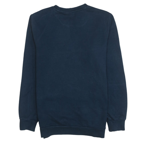 PUMA Men's Navy Blue Crew Neck Pullover Sweatshirt Size S