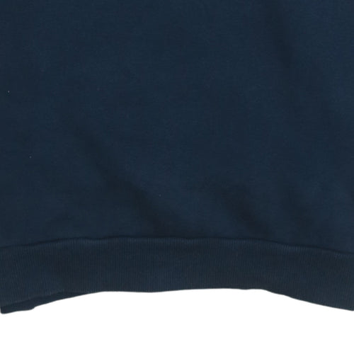 PUMA Men's Navy Blue Crew Neck Pullover Sweatshirt Size S