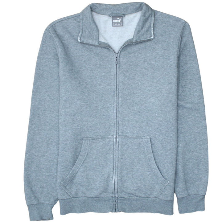 Puma Men’s Grey Full Zip Sweatshirt Size M Regular Fit
