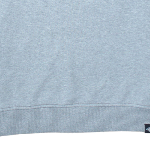 Dickies Men's Grey Small Crew Neck Pullover Sweatshirt