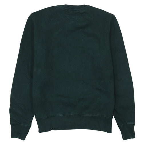 Tommy Hilfiger Mens Green Small Pullover Sweatshirt Classic Fit