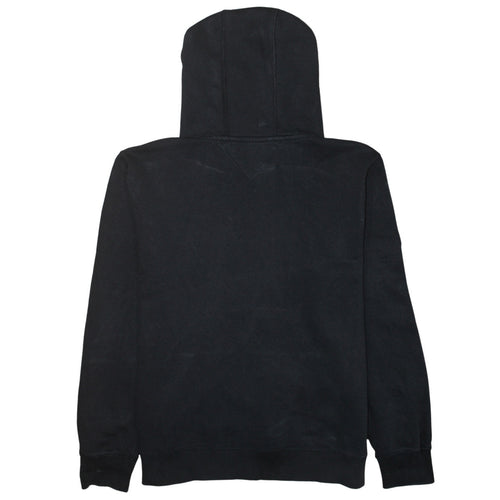 Tommy Hilfiger Men's Black XL Pullover Hoodie Embroidered Logo