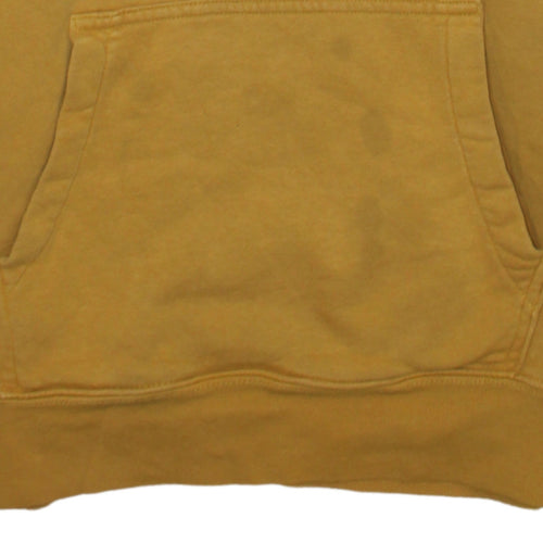 GAP Women Mustard Yellow Pullover Hoodie Small Cotton Blend