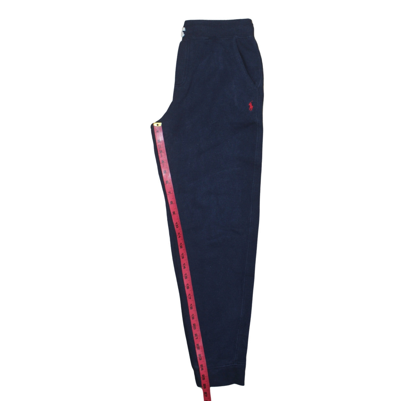 Ralph Lauren Boys Blue Jogger Sweatpants 14-16 Years Fleece Cotton Blend