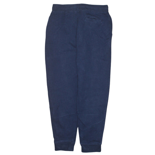 Ralph Lauren Boys Blue Jogger Sweatpants 14-16 Years Fleece Cotton Blend
