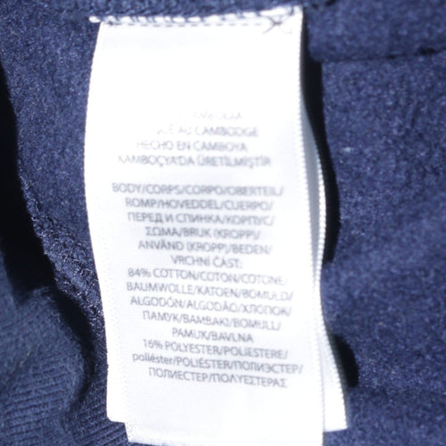Ralph Lauren Boys Blue Jogger Sweatpants 14-16 Years Fleece Cotton Blend