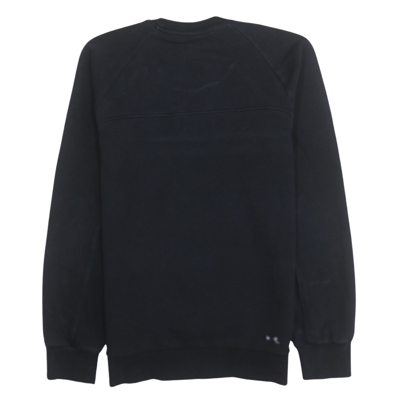 Adidas Men's Black Small Pullover Crew Neck Fleece Sweatshirt