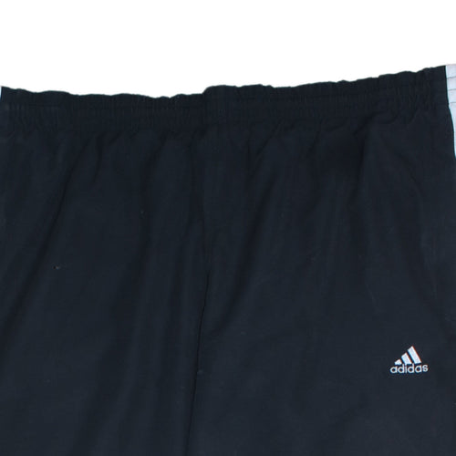 Adidas Men Black Clima365 XL Sweatpants with Stripe Detail
