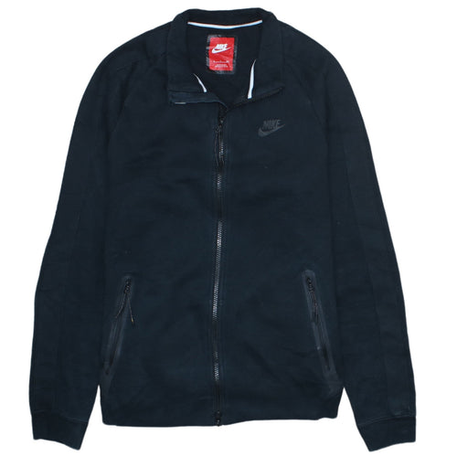Nike Men's Black Full Zip Sweatshirt Small Size Regular Fit
