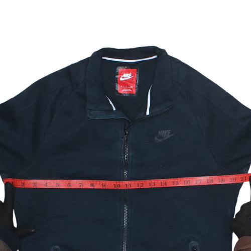 Nike Men's Black Full Zip Sweatshirt Small Size Regular Fit
