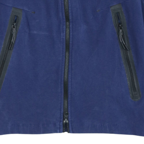 Nike Men's Blue Full Zip Hoodie XS Tottenham Logo Sportswear