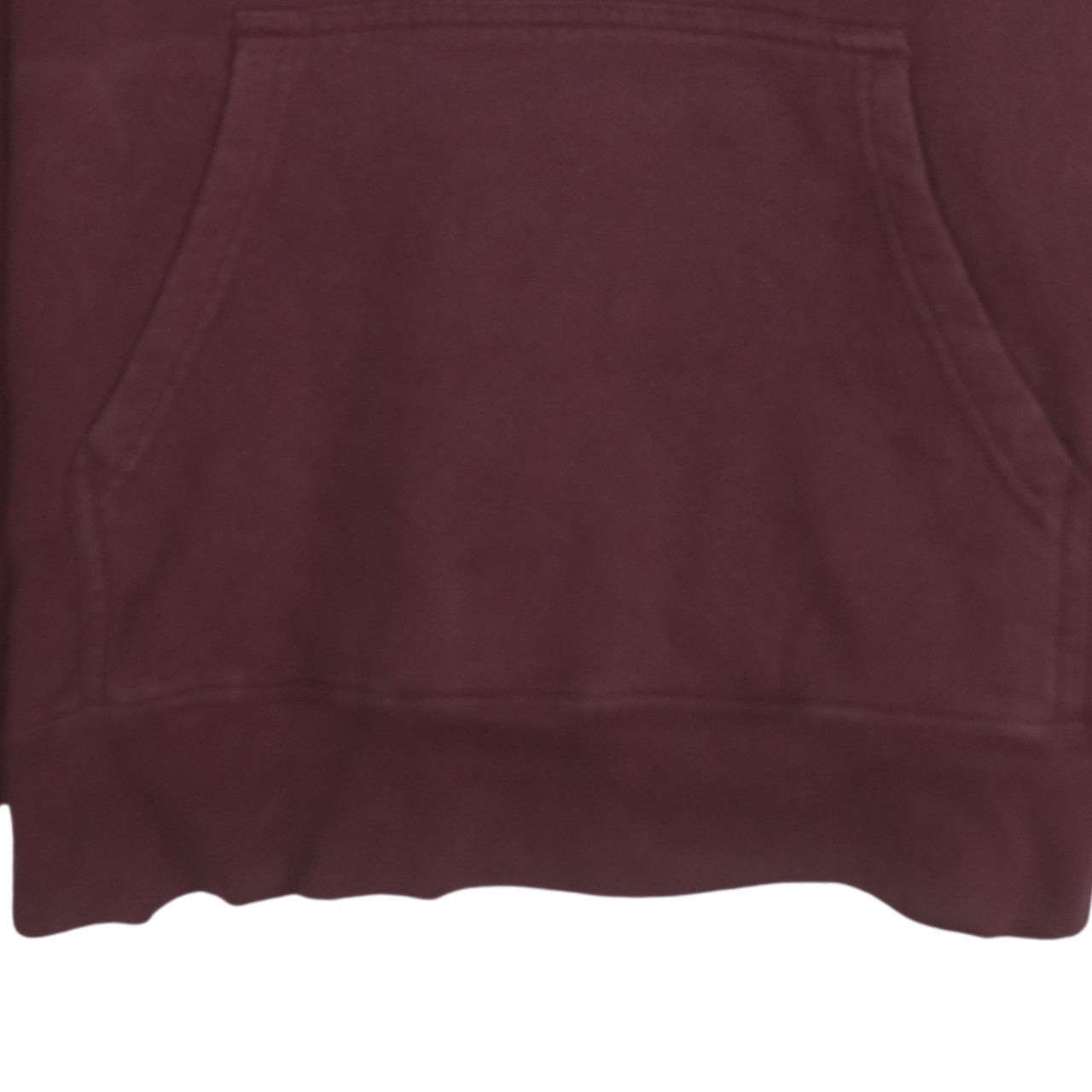 The North Face Men's Brown Pullover Hoodie L Logo Fleece Regular Fit