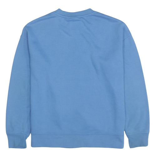 Disney Women Blue Stitch Aloha Sweatshirt Size S Regular
