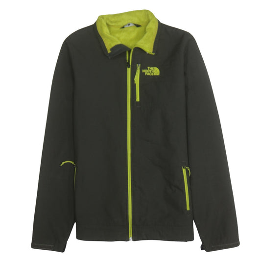 The North Face Men's Black Softshell Jacket Small Fleece Lined Zipped Pockets