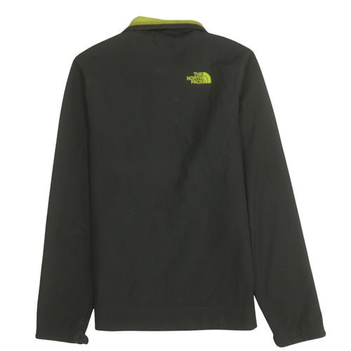 The North Face Men's Black Softshell Jacket Small Fleece Lined Zipped Pockets