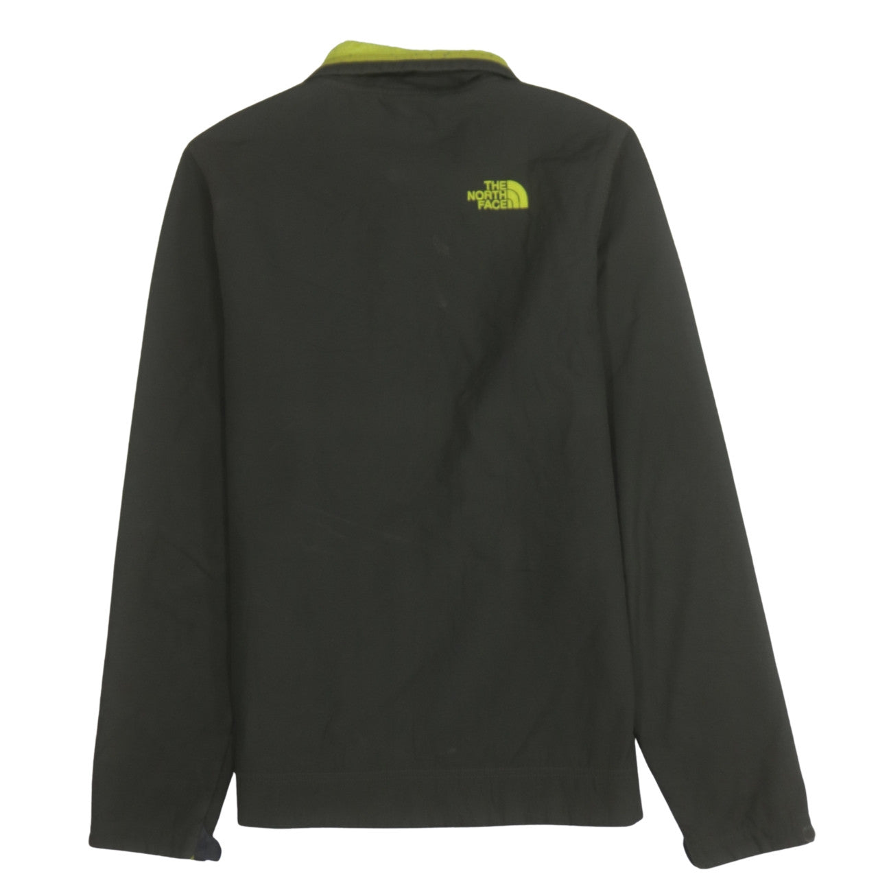 The North Face Men's Black Softshell Jacket Small Fleece Lined Zipped Pockets