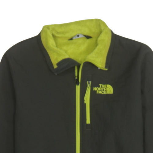 The North Face Men's Black Softshell Jacket Small Fleece Lined Zipped Pockets