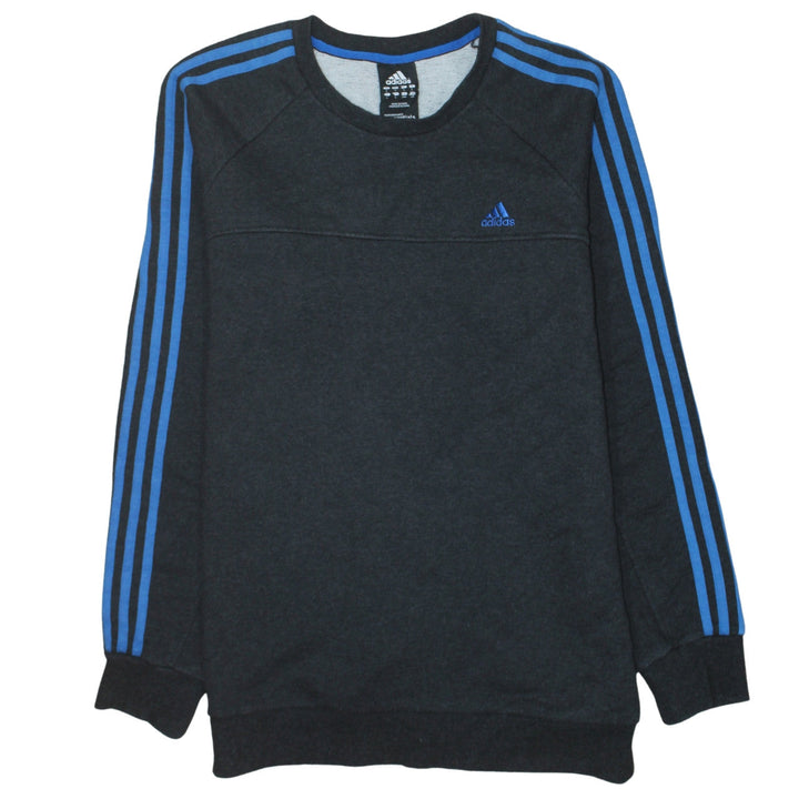 Adidas Men's Black L Crew Neck Pullover Sweatshirt