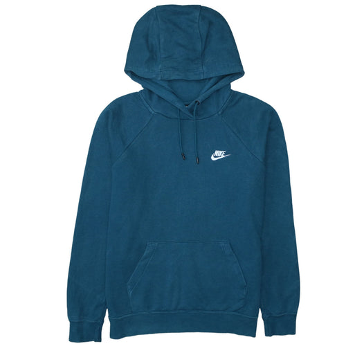Nike Men's Blue Pullover Hoodie Size M Hooded Sweatshirt