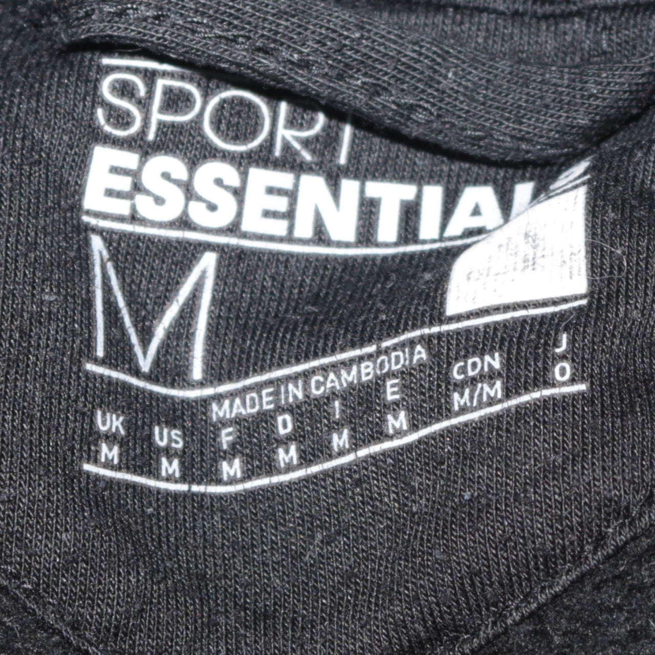 adidas Men's Black Full Zip Hoodie Medium Sports Essentials