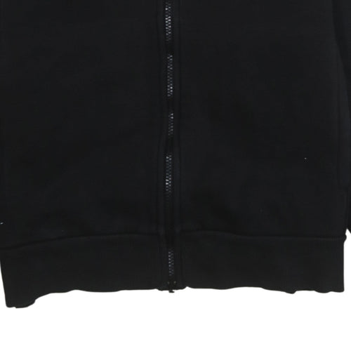 adidas Men's Black Full Zip Hoodie Medium Sports Essentials