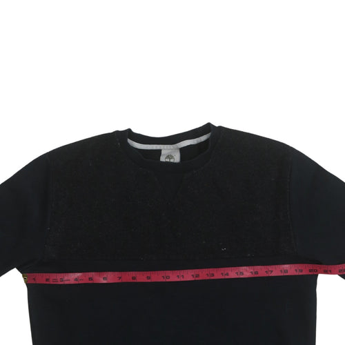 Timberland Men's Black Crew Neck Pullover Sweatshirt Size M