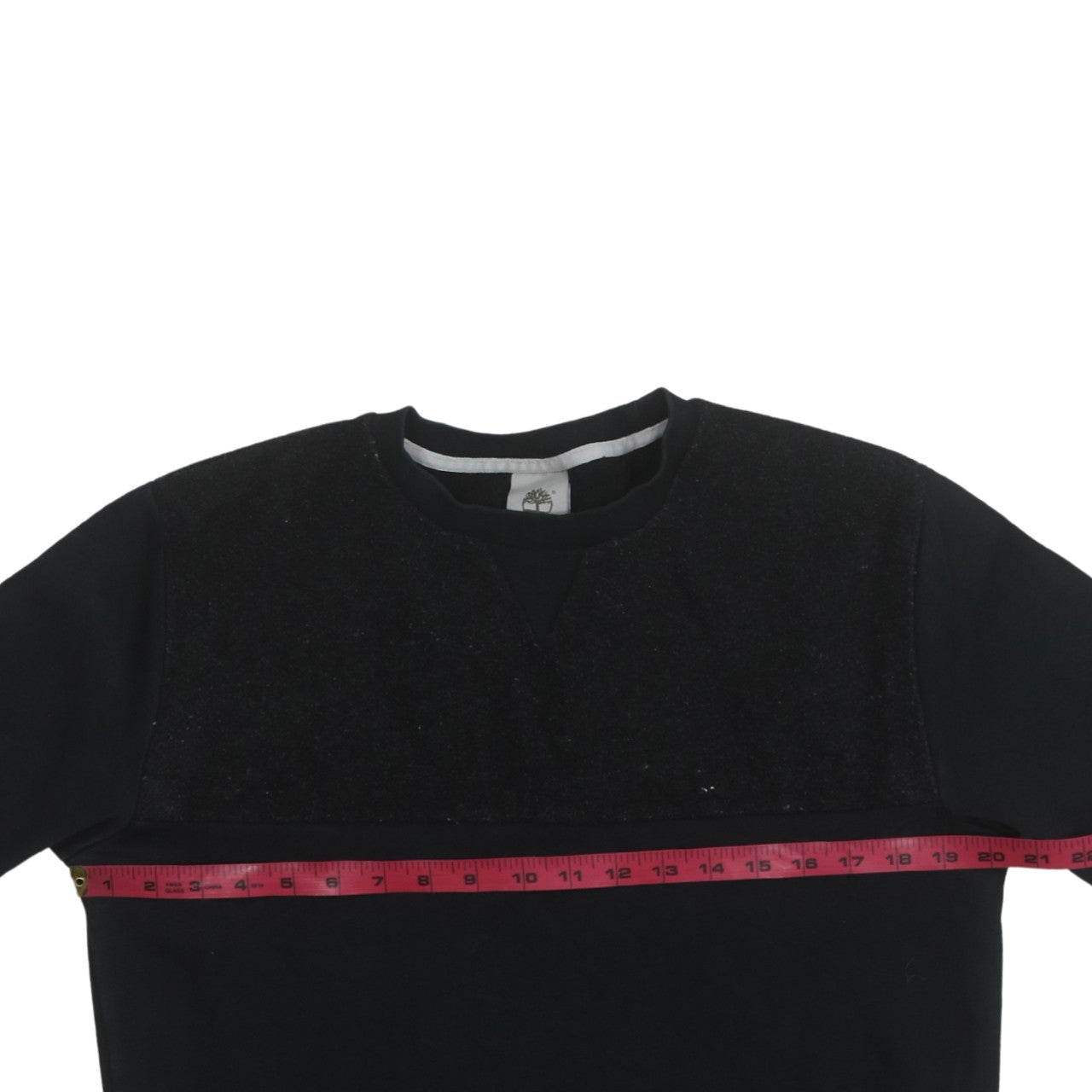 Timberland Men's Black Crew Neck Pullover Sweatshirt Size M