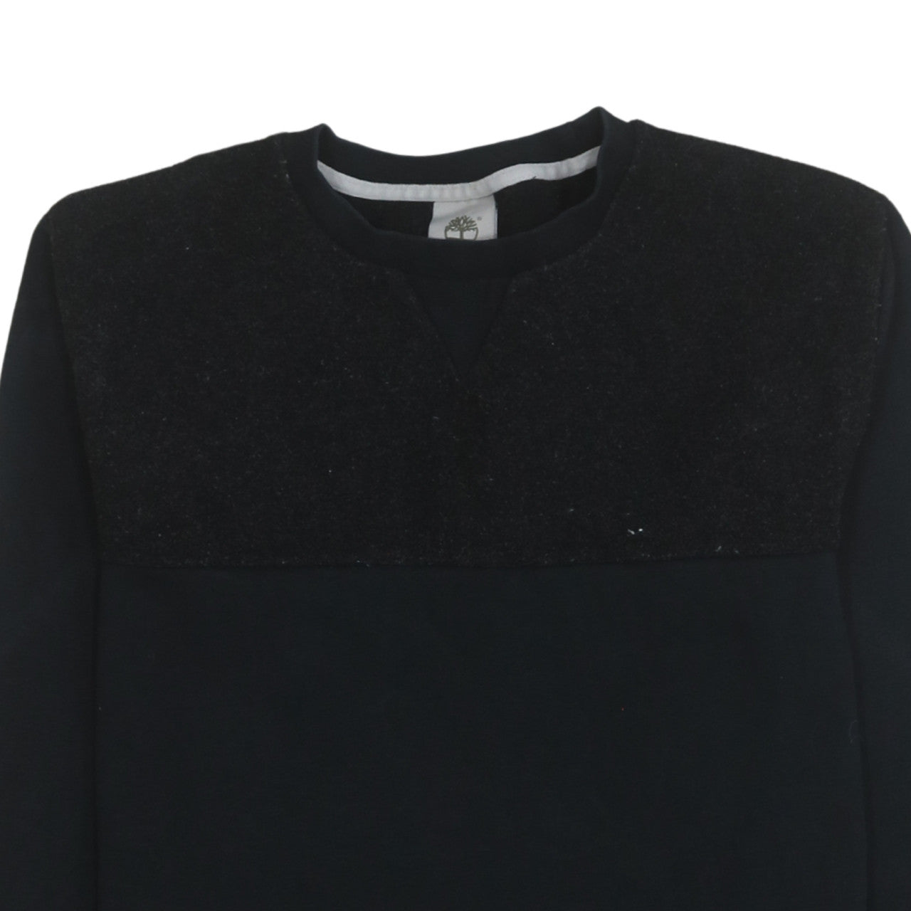 Timberland Men's Black Crew Neck Pullover Sweatshirt Size M