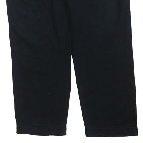 Nike Men Black Fleece Sweatpants S Regular Fit Casual Joggers