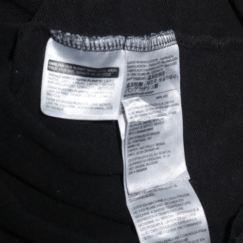 Levi's Men's Black XS Pullover Hoodie with Logo Trim