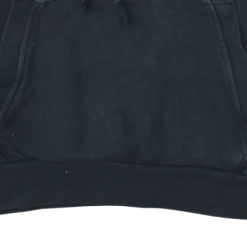 Levi's Men's Black XS Pullover Hoodie with Logo Trim