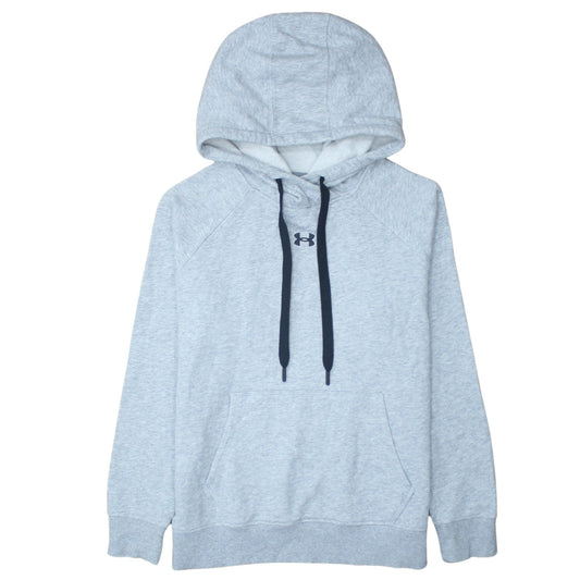 Under Armour Women's Grey Pullover Hoodie Size S Loose Fit