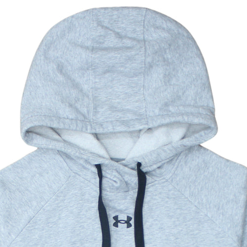 Under Armour Women's Grey Pullover Hoodie Size S Loose Fit