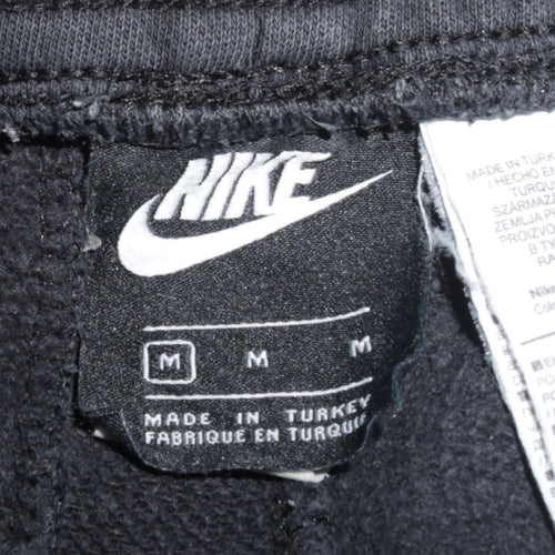 Nike Men's Black Fleece Joggers Sweatpants Size M Tapered Fit