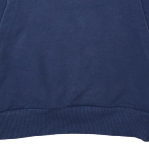 Puma Men’s Blue Manchester City Pullover Hoodie M Football Sweatshirt