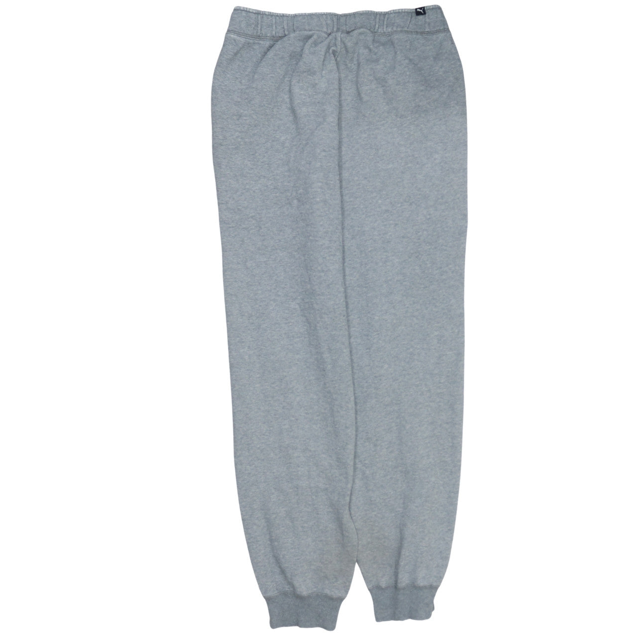 Puma Men's Grey M Sweatpants Joggers Elastic Waist Fleece Trousers