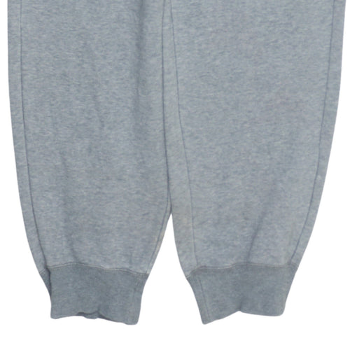 Puma Men's Grey M Sweatpants Joggers Elastic Waist Fleece Trousers