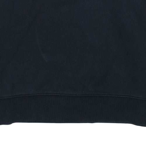 Calvin Klein Jeans Men's Black Logo Crew Neck Sweatshirt M
