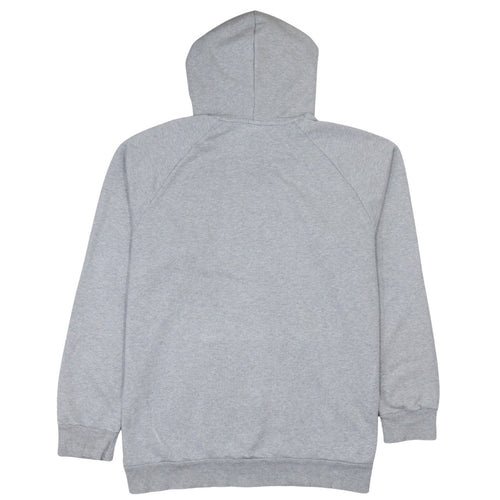 Adidas Men's Grey Pullover Hoodie Size S Essentials Fleece