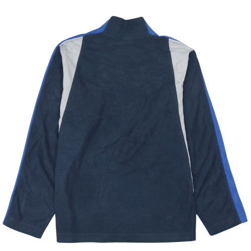 Fila Boys Navy Blue Fleece Sweatshirt Size 14 Years Pullover Logo Top