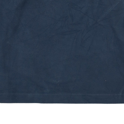 Fila Boys Navy Blue Fleece Sweatshirt Size 14 Years Pullover Logo Top