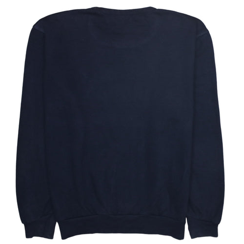 Puma Men's Blue Logo Pullover Sweatshirt Size L
