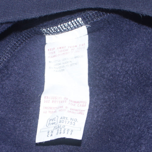 Puma Men's Blue Logo Pullover Sweatshirt Size L