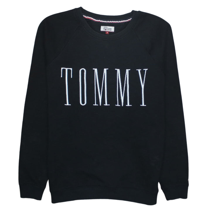 Tommy Hilfiger Women’s Black Small Pullover Sweatshirt