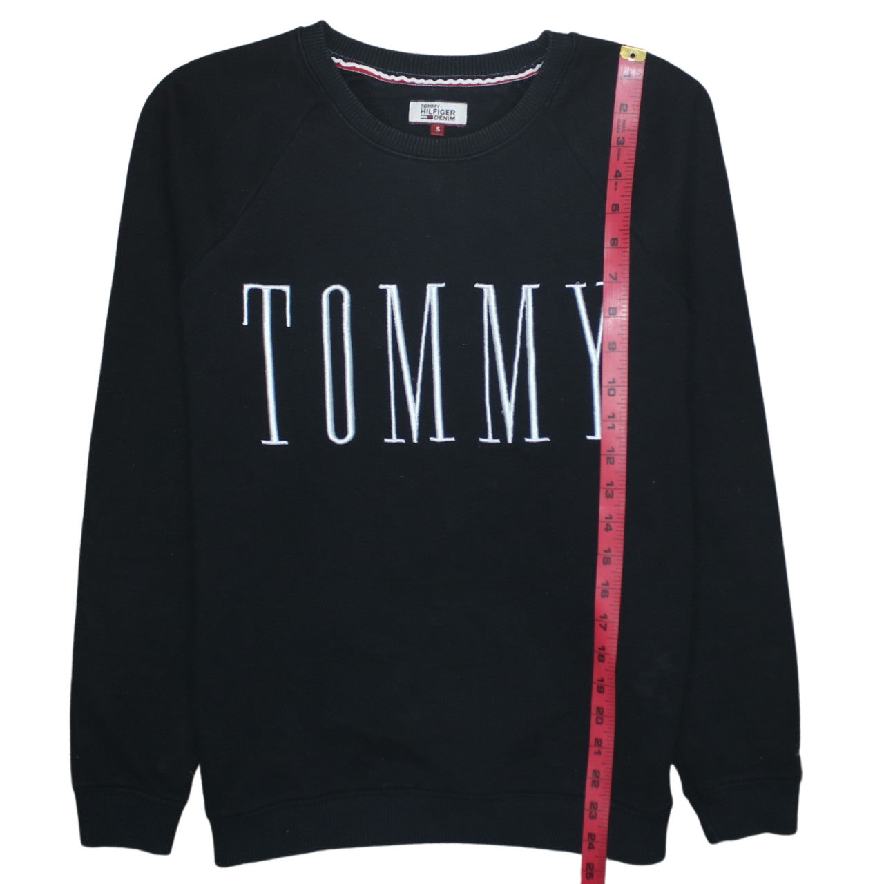Tommy Hilfiger Women’s Black Small Pullover Sweatshirt