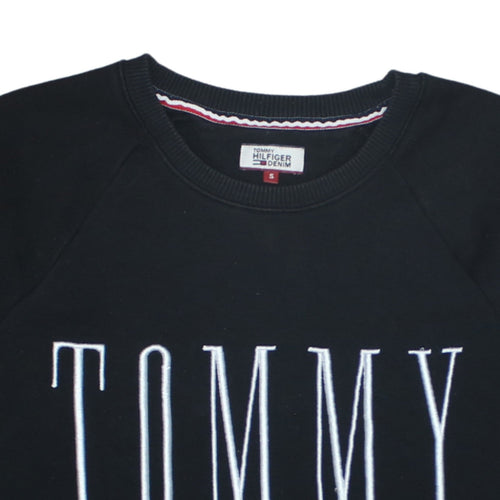 Tommy Hilfiger Women’s Black Small Pullover Sweatshirt