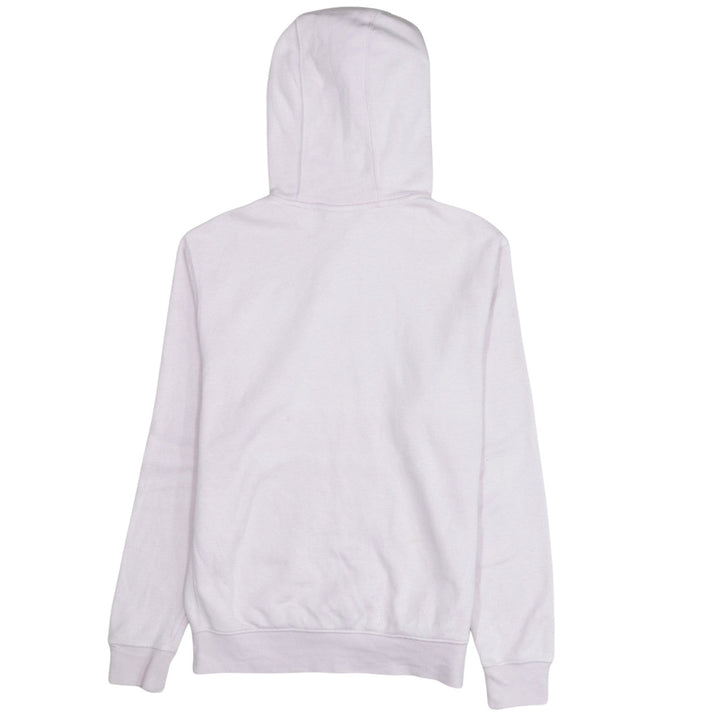 Nike Women’s Pink Pullover Hoodie Small Embroidered Logo Cotton Blend